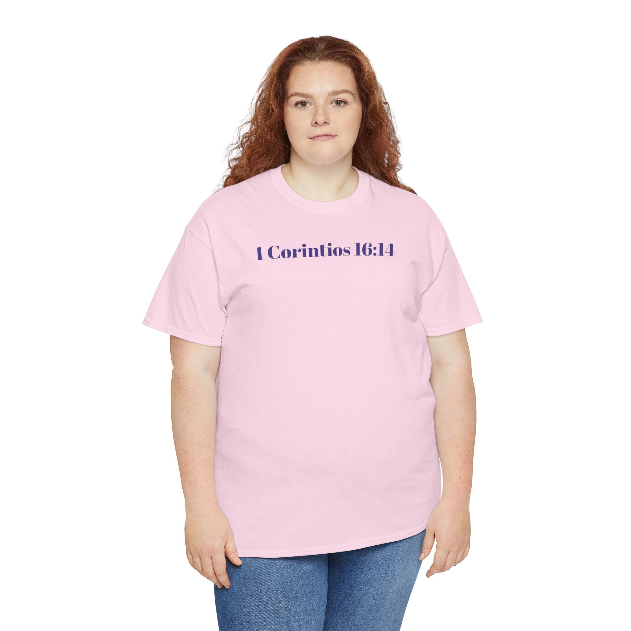 Do Everything in Love" 1 Corinthians 16:14 Christian T-Shirt Spanish bkop3