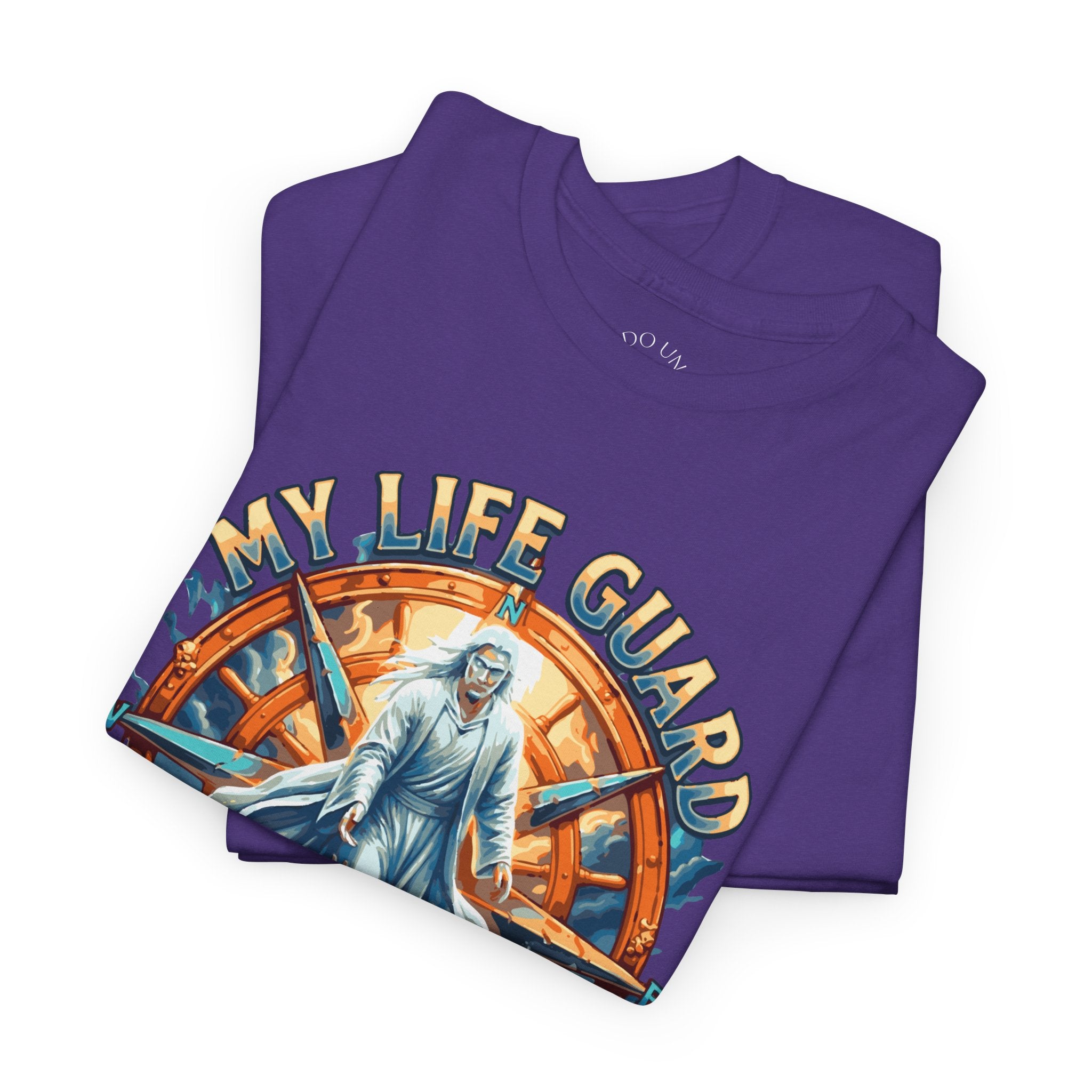 My Life Guard Walks On Water Unisex Heavy Cotton Tee