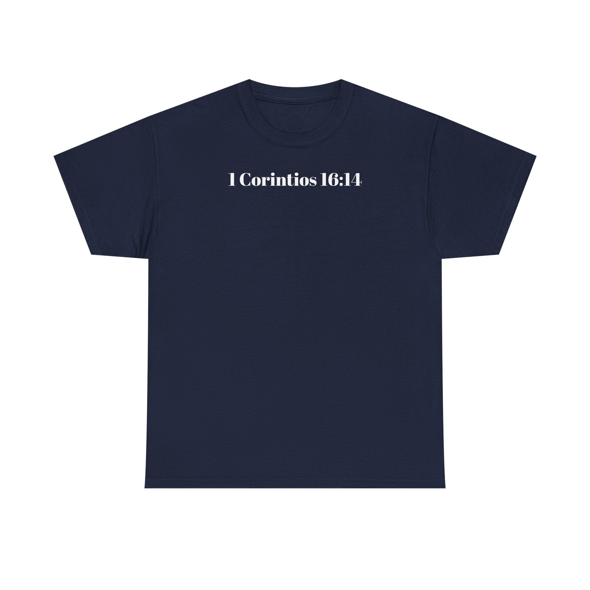 Do Everything in Love" 1 Corinthians 16:14 Christian T-Shirt Spanish bkop4