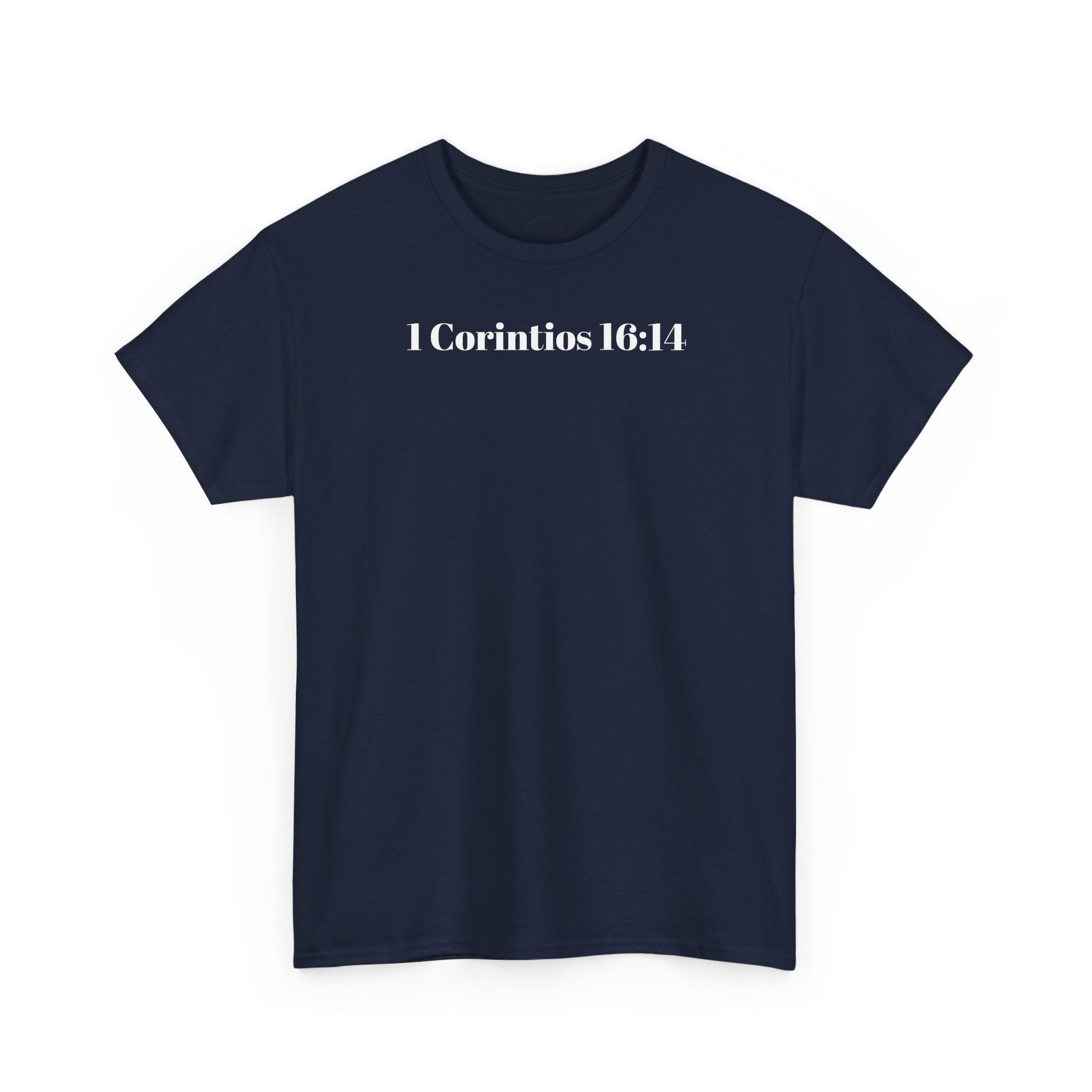 Do Everything in Love" 1 Corinthians 16:14 Christian T-Shirt Spanish bkop4
