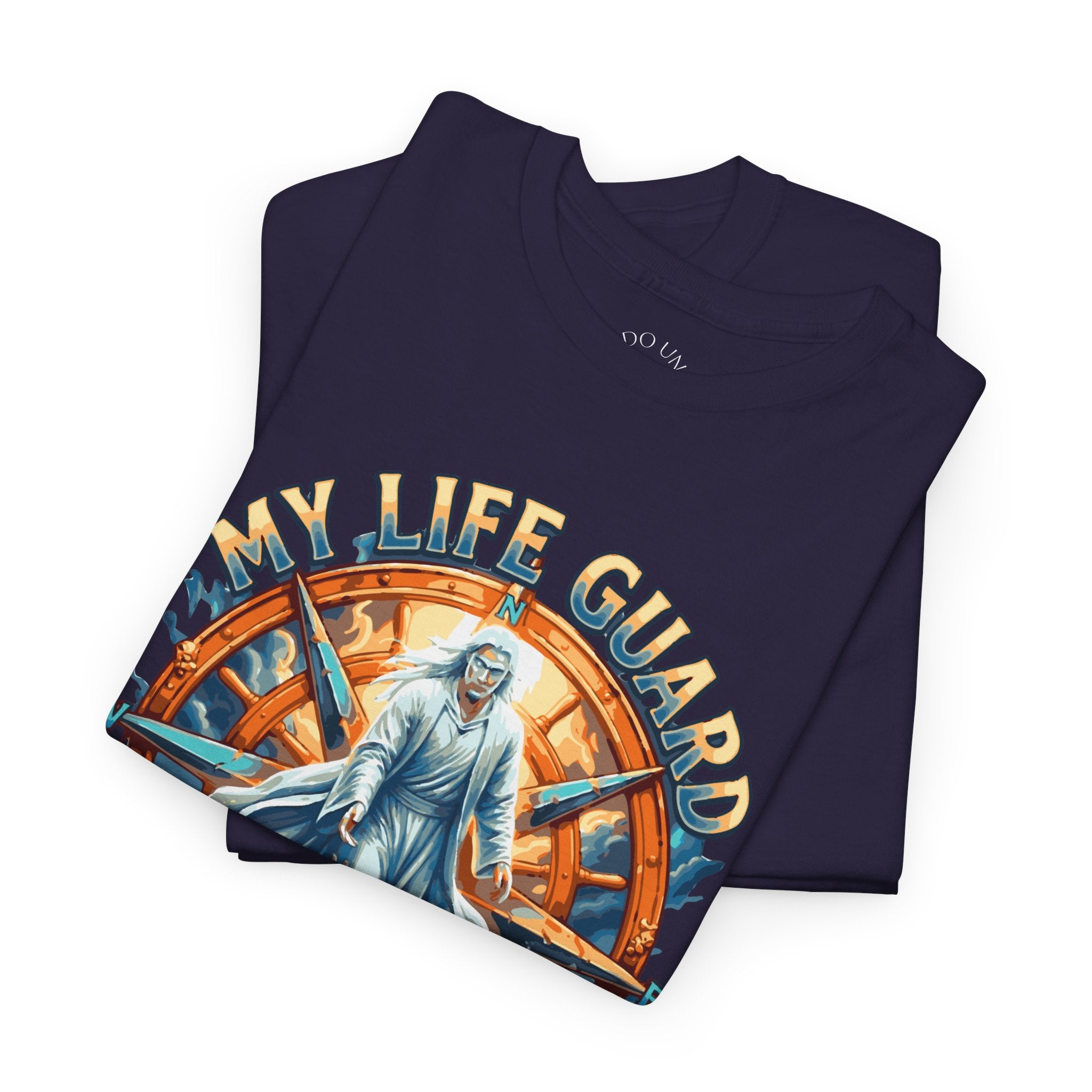 My Life Guard Walks On Water Unisex Heavy Cotton Tee