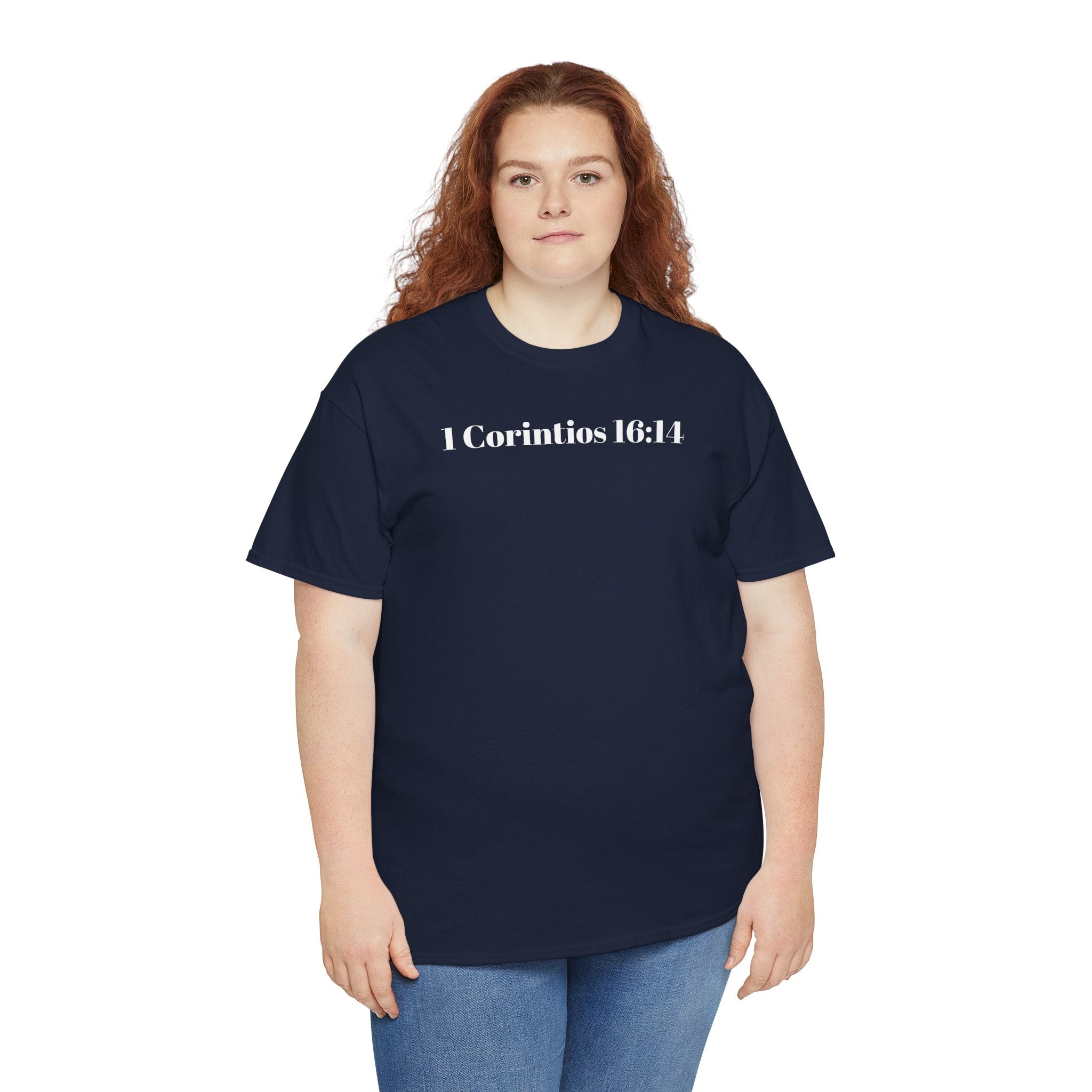 Do Everything in Love" 1 Corinthians 16:14 Christian T-Shirt Spanish bkop2