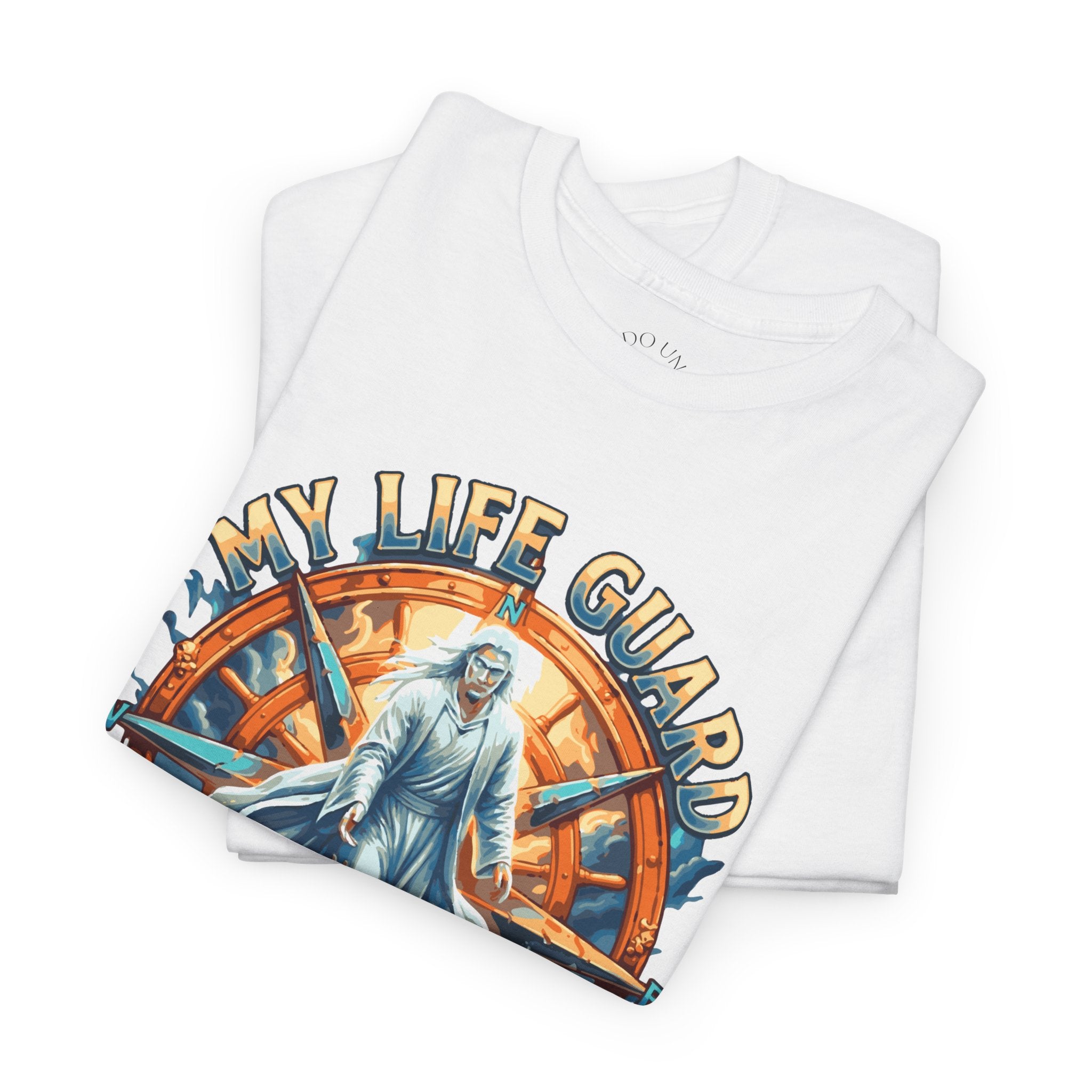 My Life Guard Walks On Water Unisex Heavy Cotton Tee