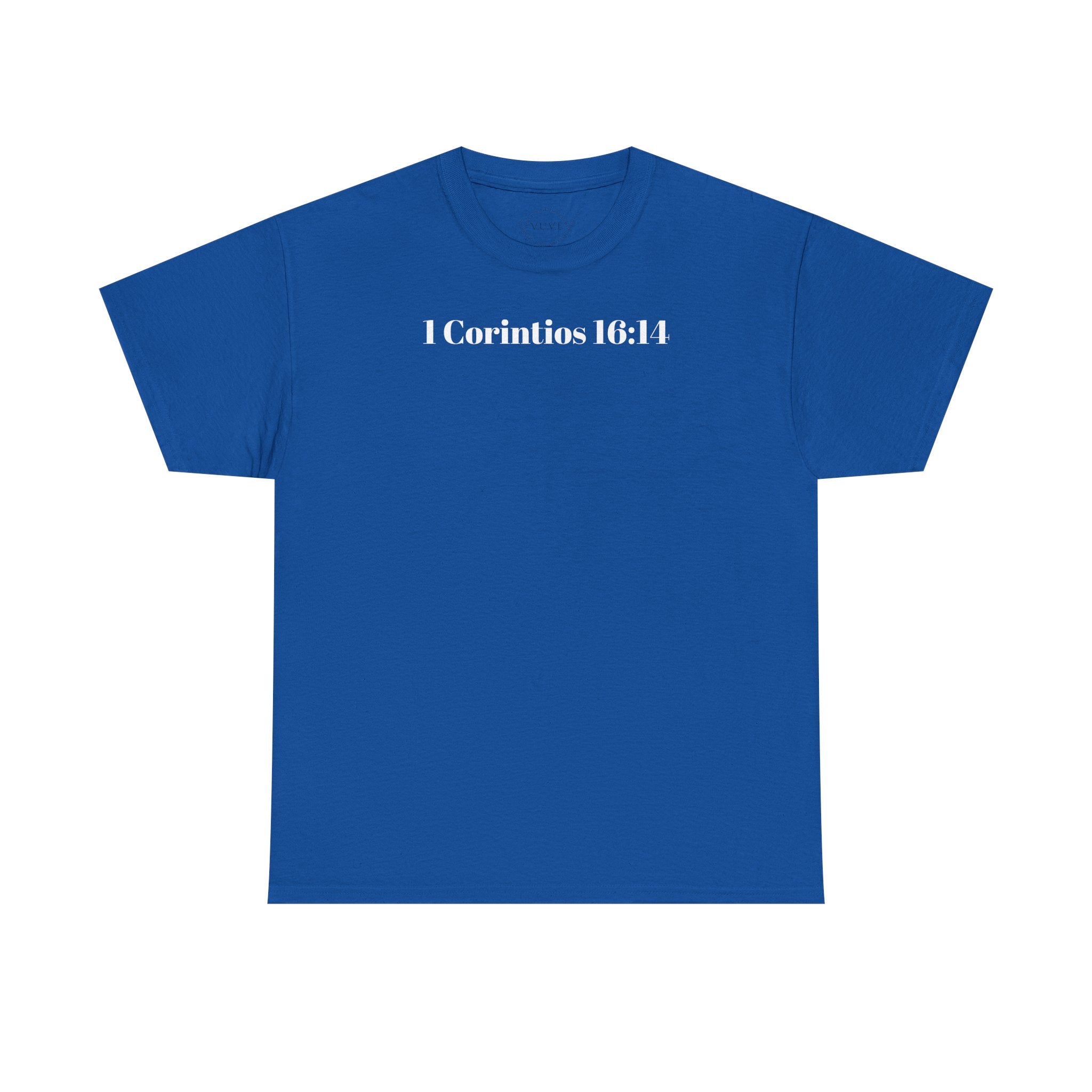 Do Everything in Love" 1 Corinthians 16:14 Christian T-Shirt Spanish bkop4