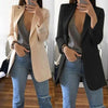 2020 New Arrival Women Ladies Long Sleeve Cardigan Slim Jackets Suit
